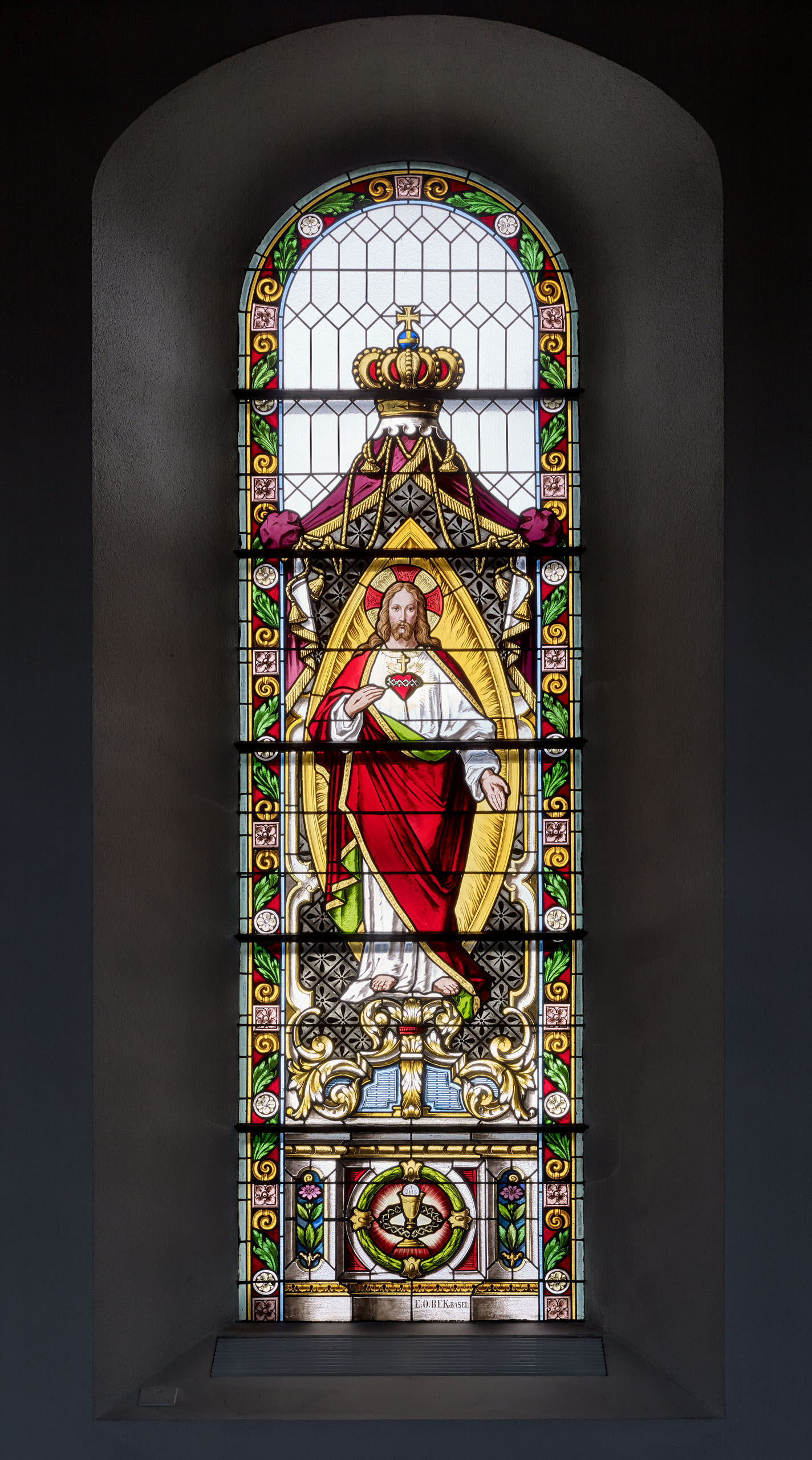 St. Joseph. Fenster der Epistelseite